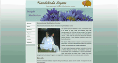 Desktop Screenshot of insight-meditation.org