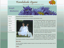 Tablet Screenshot of insight-meditation.org